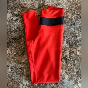 Alo Yoga Women’s Red Leggings